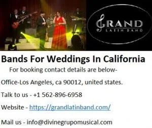 Hire Best Live Latin Bands For Weddings In California.