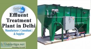 Effluent treatment plant