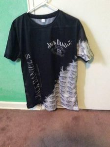 Beautiful Jack Daniels T-Shirt Size L