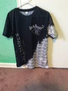 Beautiful Jack Daniels T-Shirt Size L