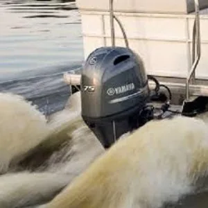 Used Yamaha F75LA Four Stroke outboard Motor Engine