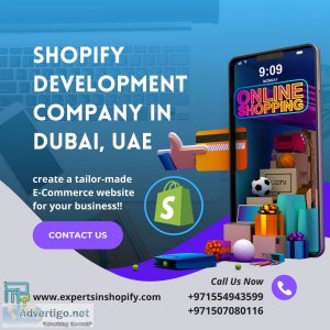Shopify agency dubai, abu dhabi, uae experts in shopify