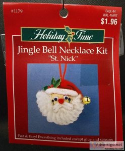 Jingle Bell Necklace Craft Kit -- &quotSt. Nick"