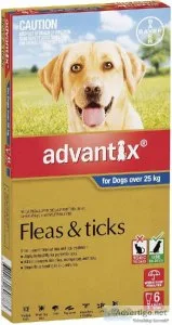 Advantix Flea Tick and Biting Insect Control for XLarge Dogs Blu