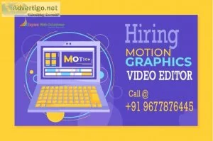 Motion Graphics Video Editor