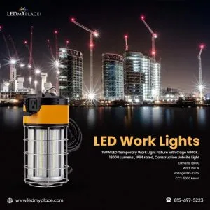 Purchase Now LED Work Lights the Best Option for Temporary Light