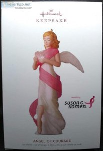 2018 Hallmark Keepsake Angel of courage ornament (mint in box)