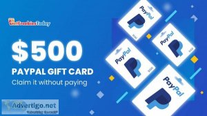 500 PayPal Gift Card