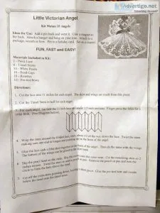 Two dozen Little Victorian Angel craft kits