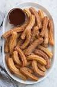 Hot steamy fresh churros
