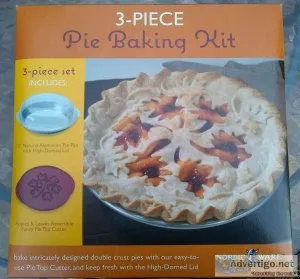 Nordic Ware 3 piece Pie Backing Kit