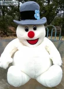 Frosty The Snowman Animated Stuffed Toy