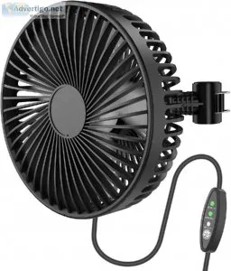 Panergy&reg Car Fan 6-inch Automobile Cooling Fan for Backseat