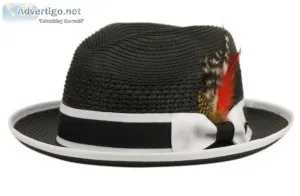 Shop The Best Fedora Hats  Black and White - Scarves and Fedoras