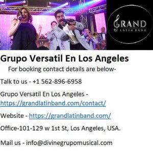 Hire Local Live Latin Grupo Versatil En Los Angeles.