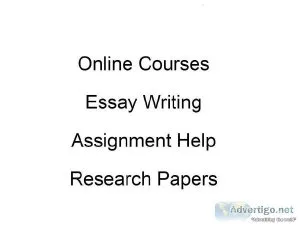 Affordable help for essays assignments and online courses