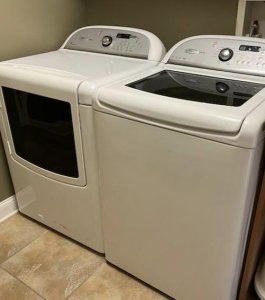 Washer and Gas Dryer