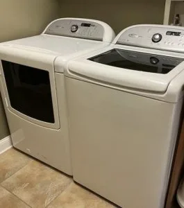 Washer and Gas Dryer