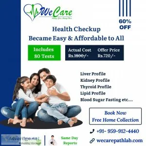 Wecare full body health package- basic in ghaziabad