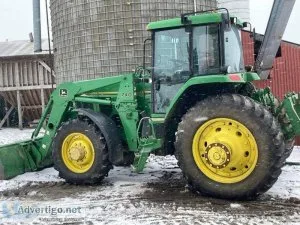1994 John Deere 7800 Tractor For Sale In Menahga Minnesota 56464