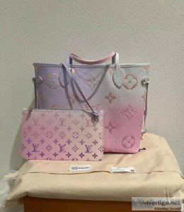 Louis Vuitton Neverfull MM Sunrise Pastel Spring In The City 202