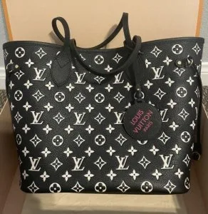Louis Vuitton Empreinte Monogram Neverfull MM Spring In The City