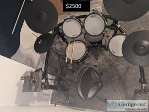 Selling Roland V Drum Set for 2500 or Best Offer