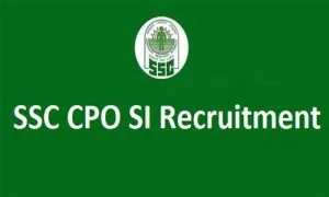 SSC CPO 2023 Application Form Exam Date Eligibility Pattern Admi