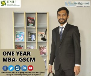 MBA in Supply Chain Management - IIM Udaipur