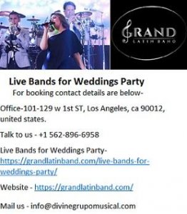 Hire Versatile Local Grand Live Bands for Weddings Party.