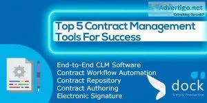 Contract management tools