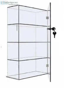 Bayou Displays-10&quotx4& quotx18&quot Clear Acrylic Display Cas