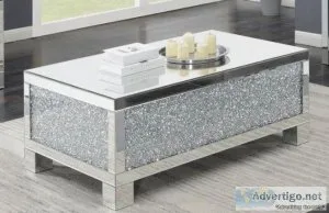 Mirrored coffee tables