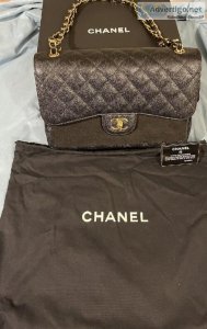 Chanel Classic Jumbo Double Flap Bag I Caviar Black