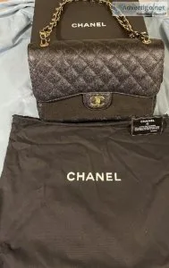 Chanel Classic Jumbo Double Flap Bag I Caviar Black
