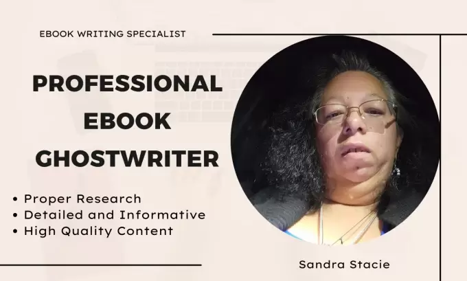 NONFICTION GHOSTWRITER FOR HIRE