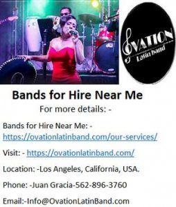 Professional Live Local Latin Bands for Hire Near Me.