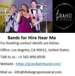 Versatile Live Latin Bands for Hire Near Me In California.