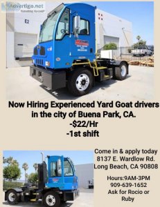 Class C CDL YARD GOATHOSTLER DRIVER