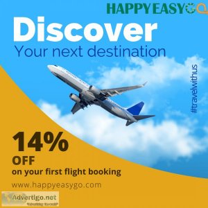 Discount for new user on flight booking