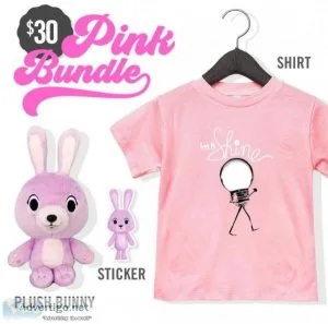 Shop The Pink Bundle of Let It Shine T-Shirt and More.