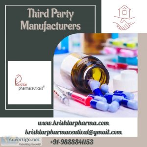 Third party manufacturers | krishlar pharmaceuticals
