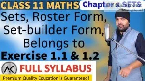 Sets class 11 maths NCERT Solutions