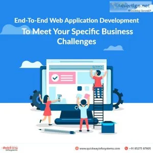 Custom web application development with 100% money back guarante