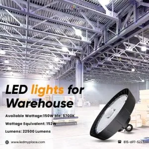 Hurry UP Buy LED Lights for Warehouse Essential Part of Your Bus