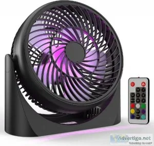 Panergy USB Desk Fan8 inch Table Fan with Remote
