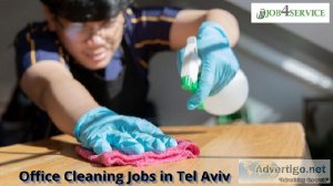 Office cleaning jobs in Tel Aviv on job4serice.com