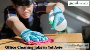 Office cleaning jobs in Tel Aviv on job4serice.com