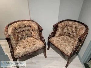 Antique Swan Furniture Set