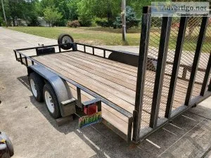 2008 7 x16  Bed Lone Wolf Trailer